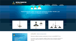 Desktop Screenshot of mistral-luminaires-laiton.com